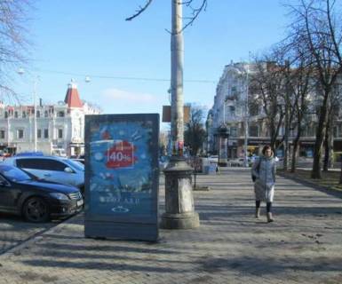 Citylight A in Odessa, 1.2x1.8  Soborna pl. - Sadova st. Photo 1