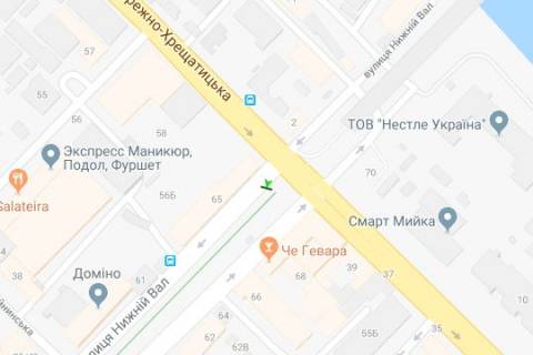 Scrolller, Scroll A in Kyiv, 1.2x1.8  Niznij Val st., 65 bul'varna castina - 274359 scheme