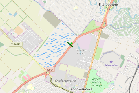 Billboard A in Vasylivka, 3x6  Donec'ke sose, No7 scheme