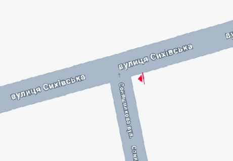Scrolller, Scroll A in Lviv, 2.3x3.14  Сихівська вул. - Соняшникова вул. - 663590 scheme