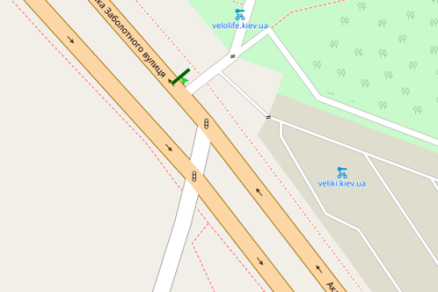 Prismatron, Prism A in Kyiv, 3x6  Akademika Zabolotnogo st., navproti st. Ivana Sirka - 346791 scheme