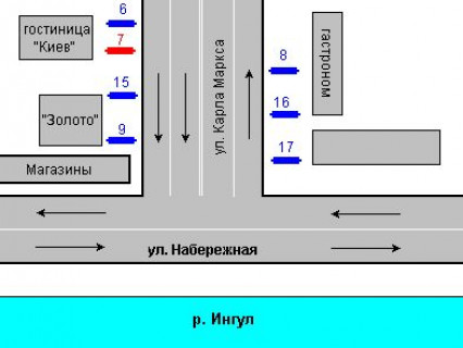Backlight A in Kropyvnytskyi (Kirovograd), 1.2x1.8  Velika Perspektivna st., 50 (No1) scheme