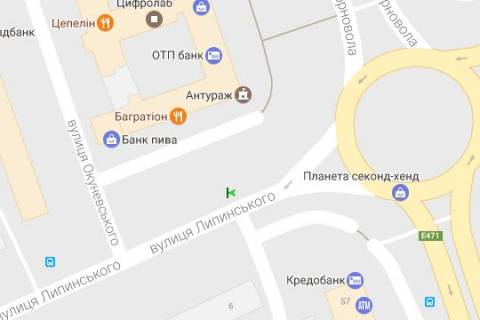 Scrolller, Scroll A in Lviv, 2.3x3.14  Vaceslava Cornovola prosp., 59 - Vaceslava Lipins'kogo st. - 128192 scheme