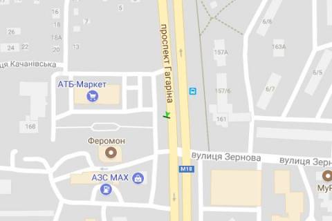 Scrolller, Scroll A in Kharkiv Gagarina prosp., 170 - 408052 scheme