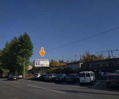 Billboard A in Kharkiv, Нестандарт  Новгородська вул., 76 - Барестова вул. Photo 1