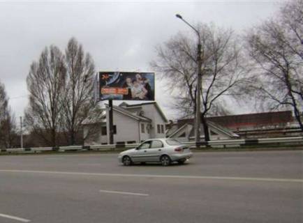 Billboard A in Zaporizhzhya, 3x6  Ukrains'ka st. - Stefanova st. Photo 1