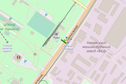 Citylight A in Kharkiv, 1.2x1.8  Sums'ka st., 81 (zupinka "Ditaca zaliznica") No2 scheme