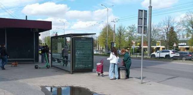 Citylight B in Lviv, 1.2x1.8  Vaceslava Cornovola prosp. - Vaceslava Lipins'kogo st. Photo 1