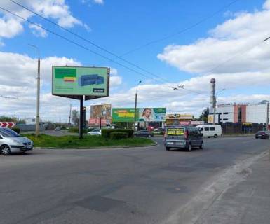 Billboard A in Lutsk, 3x6  Karpenka-Karogo st. - Konakina st. Photo 1