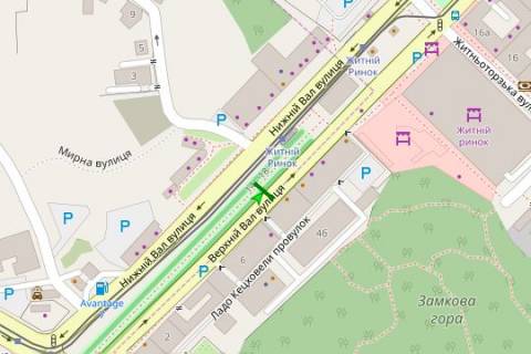 Scrolller, Scroll A in Kyiv, 1.2x1.8  Verhnij Val st., 10, bul'varna castina - 273107 scheme