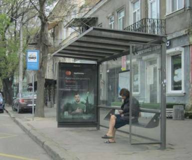 Citylight A in Odessa, 1.2x1.8  Uspens'ka st., 107 - Preobrazens'ka st. (ostanovka) Photo 1