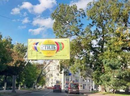Billboard B in Odessa, 3x6  Mecnikova st., 86 - Rozumovs'ka st. Photo 1