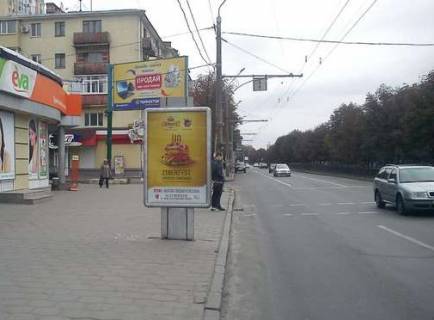 Citylight B in Poltava, 1.2x1.8  Sobornosti st., 64 (No1) Photo 1