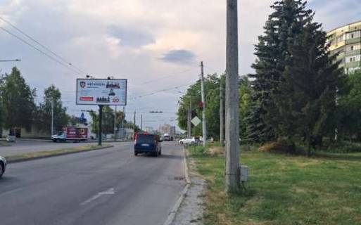 Billboard A in Poltava, 3x6  Velikotirnivs'ka st. - Geroiv Ukraini st. (vid avtovokzalu) Photo 1