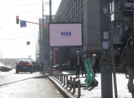 Video Billboard A in Kyiv, 2.3x3.14  Лесі Українки бульв., 30 (ресторан Fenix) (ТТ 4.8 676х468) - 655044 Photo 1