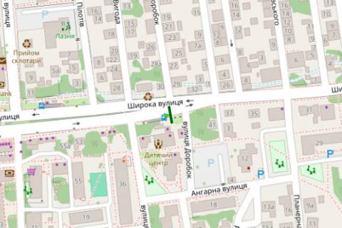 Scrolller, Scroll A in Lviv, 2.3x3.14  Широка вул. - Доробок вул. - 663736 scheme