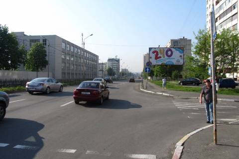 Billboard A in Vasylivka, 3x6  Avtozavods'ka st., 43 - Dubrovic'ka st. (v naav. Lugovoi st.) Photo 1