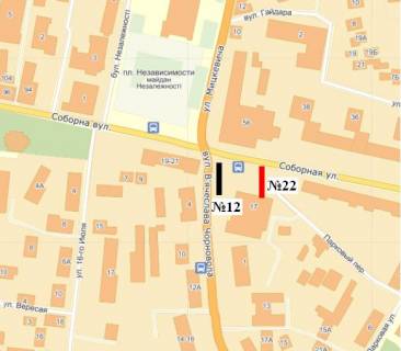 Citylight A in Rivne Soborna st., 15 (No2) scheme
