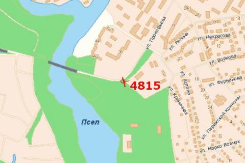 Billboard B in Sumi, 3x6  Svobodi prosp. (Prokof`eva st.), 39/1 scheme