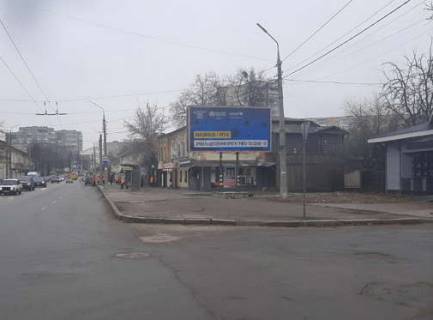 Billboard A in Sumi, 3x6  Britans'ka st. (Gor'kogo st.), 4 Photo 1