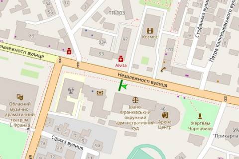 Billboard B in Vasylivka, 3x6  Nezaleznosti st., 44 scheme
