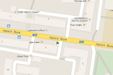 Citylight B in Lutsk, 1.2x1.8  Voli prosp., 6 (No2) scheme