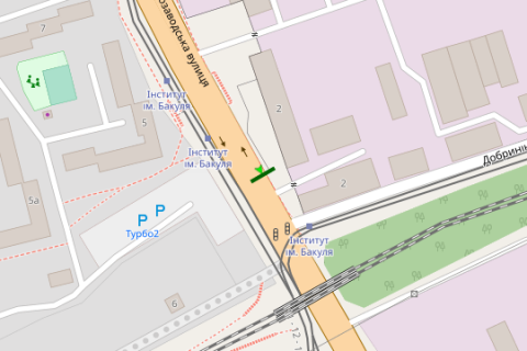 Billboard B in Vasylivka, 3x6  Avtozavods'ka st., 2 scheme