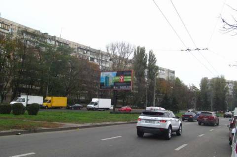 Billboard A in Vasylivka, 3x6  Aroslava Ivaskevica st., 3; rozpodvl'nik (v naav. Lugovoj st.) Photo 1