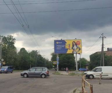 Billboard A in Chernihiv, 3x6  Mihajla Grusevs'kogo prosp., 136 - Griboedova st. Photo 1