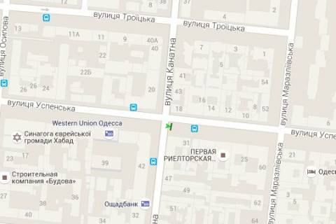 Scrolller, Scroll A in Odessa, 2.3x3.14  Uspens'ka st. - Kanatna st., 45 - 42446 scheme