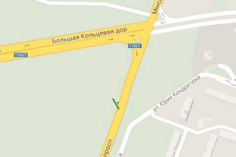 Billboard A in Vasylivka, 3x6  Mins'kij prosp., : Nova Kil'ceva doroga; No1 (110m vid perehresta z Novou Kil'cevou dorogou) scheme