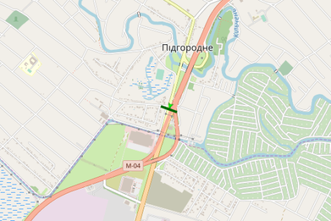 Billboard A in Vasylivka, 3x6  Donec'ke sose, No9 (Pidgorodne) scheme