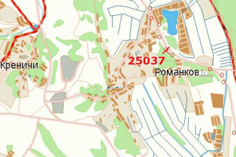 Billboard B in Zaporizhzhya, 5x12  Київ - Обухів, 14км + 700м від Києва (у напрямку  Києва) scheme