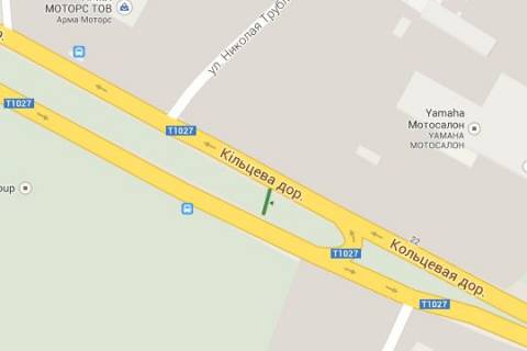 Billboard A in Vasylivka, 5x12  Velika Kil'ceva doroga, : STO "Skania"  (v naav. prosp.Peremogi) scheme