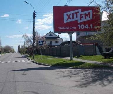 Billboard A in Cherkasy, 3x6  Nadpil'na st. (Il'ina st.), 146 - Universitets'ka st. Photo 1