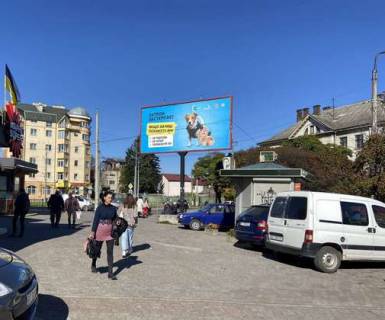 Billboard A in Ivano-Frankivsk, 3x6  Privokzal'na st. - Vovcinec'ka st. Photo 1