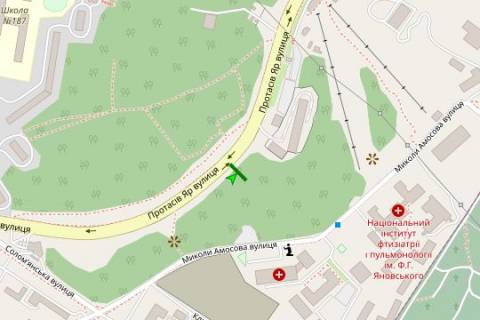 Scrolller, Scroll A in Vasylivka, 2.3x3.14  Protasiv Ar st., 39 (v napramku Bozenko st.) - 422259 scheme