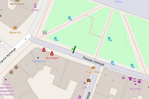 Citylight A in Ivano-Frankivsk, 1.2x1.8  Rinok pl., 6 scheme