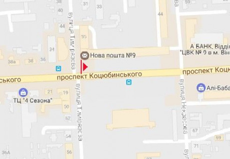 Scrolller, Scroll A in Vinnytsia, 2.3x3.14  Коцюбинського просп., 30 - 654615 scheme