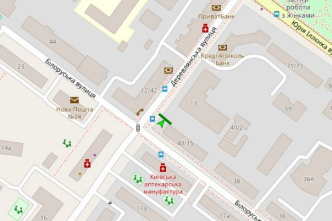 Scrolller, Scroll A in Kyiv, 2.3x3.14  Деревлянська вул. (Якіра вул.), 12/42, навпроти - 44677 scheme