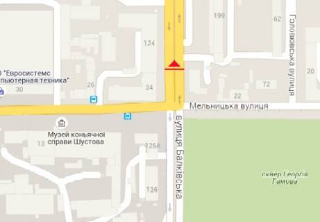 Prismatron, Prism B in Odessa, 3x6  Балківська вул. - Мельницька вул., 24А - 616724 scheme