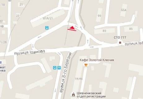 Prismatron, Prism A in Zaporizhzhya, 3x6  Моторобудівельників просп., 66 - Іванова вул. - 615990 scheme