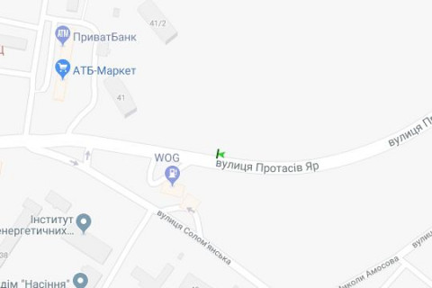 Scrolller, Scroll A in Kyiv, 2.3x3.14  Протасів Яр вул., .  напроти заправки WOG (у напрямку Солом'янськой пл.) - 91786 scheme