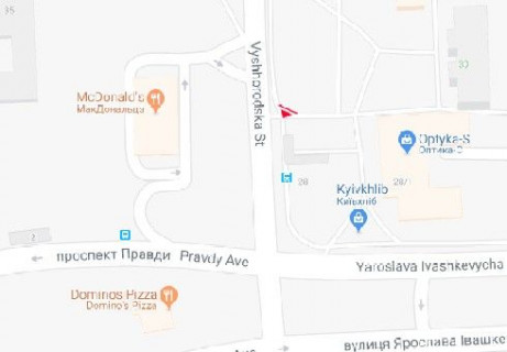 Prismatron, Prism A in Kyiv, 3x6  Вишгородська вул., 30 - 654466 scheme