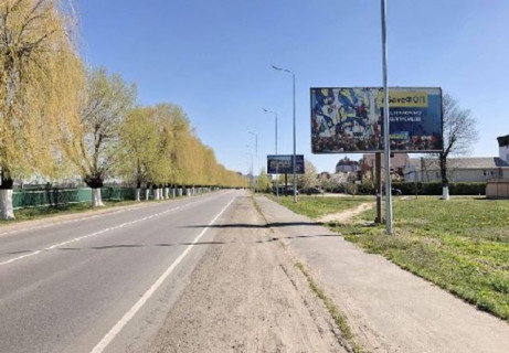 Billboard A in Novosilki, 3x6  Дорога Чабани напрямок на Новосілки Photo 1