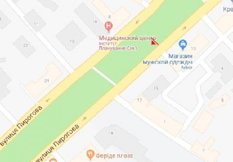 Scrolller, Scroll A in Vinnytsia, 1.2x1.7  Пирогова вул., 15 - 654593 scheme
