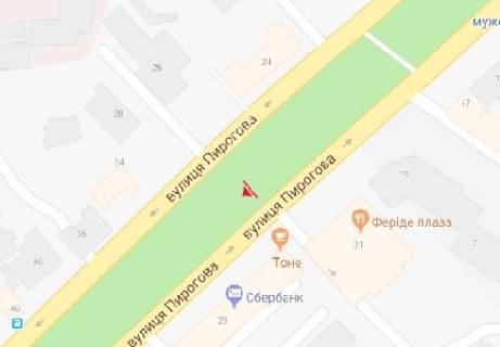 Scrolller, Scroll A in Vinnytsia, 1.2x1.7  Пирогова вул., 23 - 615924 scheme