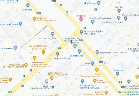 Video Billboard A in Chernihiv, 2.3x3.14  Миру просп., 26 (розширення 480х336) - 655307 scheme