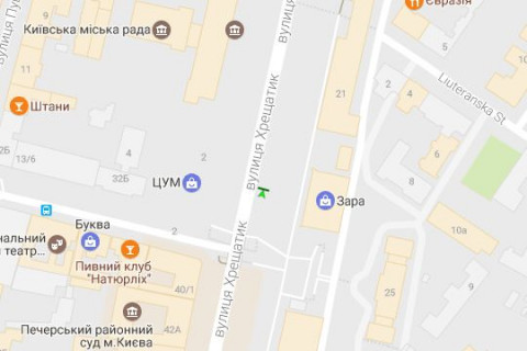 Scrolller, Scroll A in Kyiv, 1.2x1.8  Хрещатик вул., 23 (магазин "ZARA") № 1 - 127725 scheme