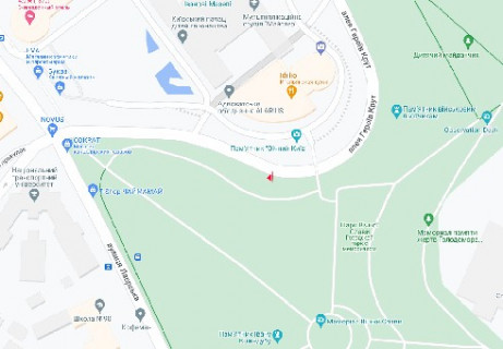 Citylight A in Kyiv, 1.04X1.7  Героїв Крут ал., 2 [1] scheme